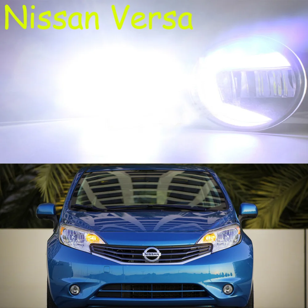 Car bumper lamp for headlight Sentra Sylphy Daytime light LED car accessories daylamp for versa Hybrid Pathfinder fog lamp