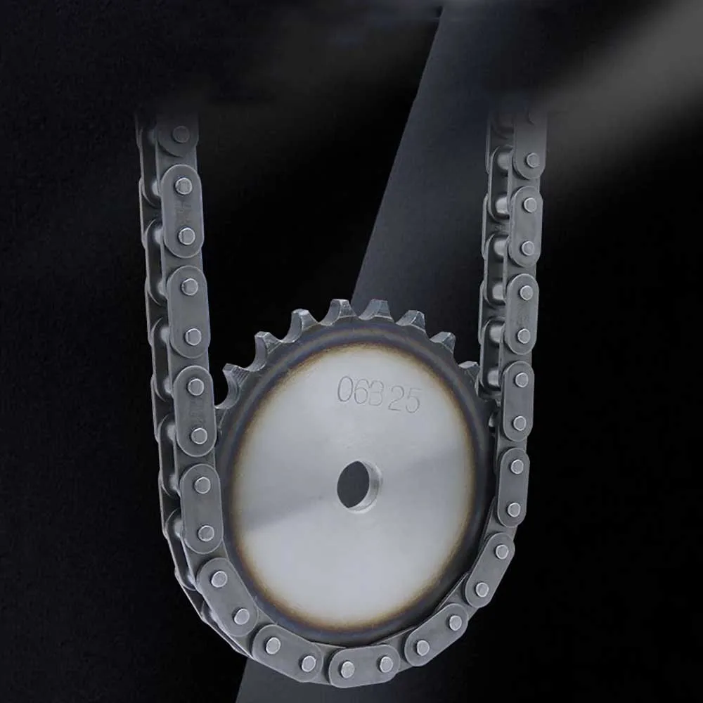 Picture 3: 1.5M 08B Transmission Drive Chain and 08B Machine Front Engine 11/12/13/14/15/16/17/18/19/ 20 Teeth Plate Chain Sprocket Gear