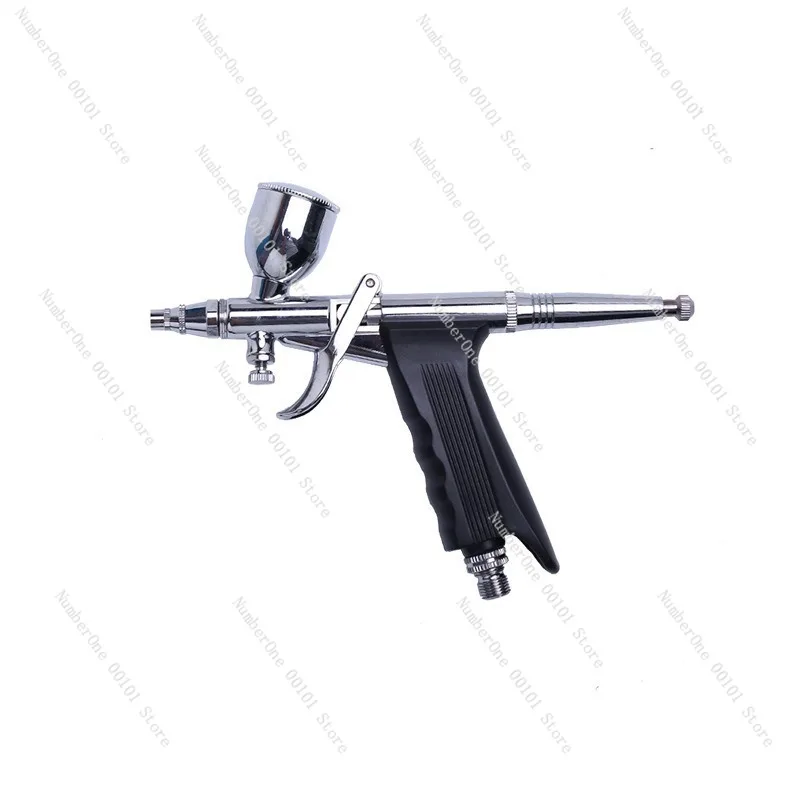 Airbrush Set Dual Action Gravity Feed Precision Nozzle For Model Painting Wall Art Custom Spray Gun Cosmetic Makeup Craft Hobby