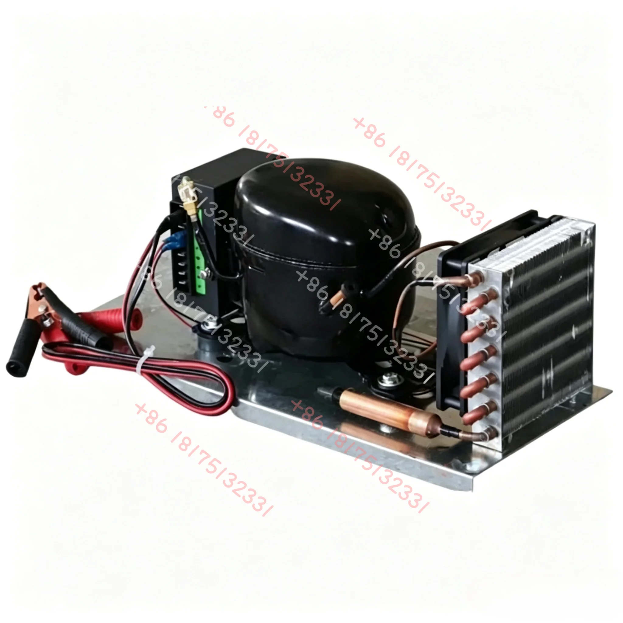 BD25HC DC-Kompressor 12V-24V R134a für Auto, Solar-Gefrierschrank, Marine, Wohnmobil, Kühlschrank, Outdoor, Camping, Yachting, Ersatzteil