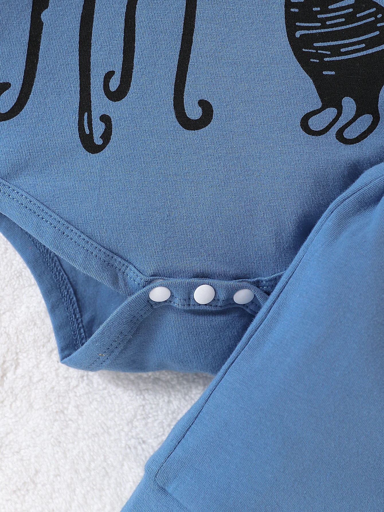2-teiliges Sommer-Set für Babys mit Cartoon-Schweinchen-Motiv, süßer bedruckter Strampler + Shorts, cooler, lässiger Stil, für den Alltag/Zuhause/Fotoshooting, 0–12 Monate – Detail 5