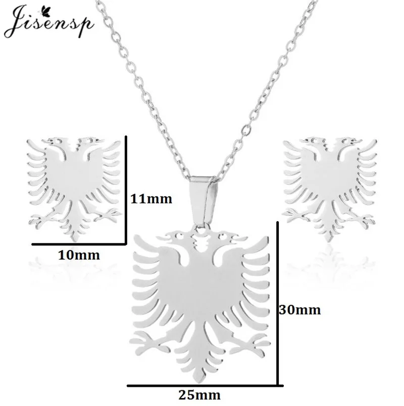 Multiple Stainless Steel Animal Charm Necklace Women Cute Koala Cow Jewelry Set Girls Birthday Party Earring Gifts Accessories view 2