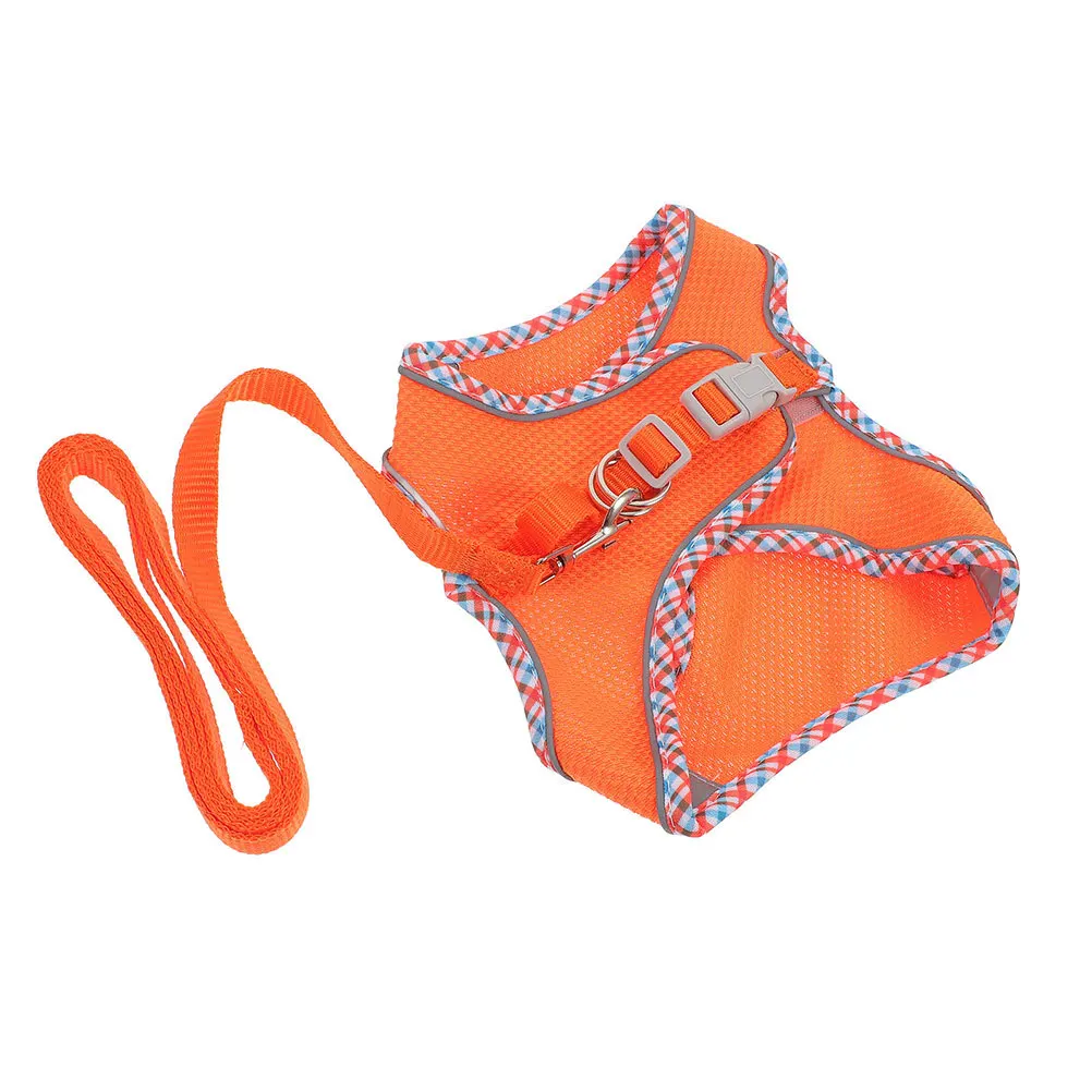 

Adjustable Pet Harness Dog Walking Vest Safe Convenient Lightweight Durable Easy Wear Remove Longtime Use M Dog Walking Vest