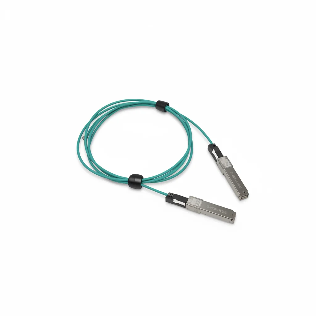 

Nvidia MFS1S00-H010V 10 Meters Active Optical Cable - Aqua - 200 Gbps - QSFP56 - LSZH - IB HDR