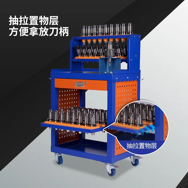 Workbench CNC machining Auxiliary parts storage, tool cabinet, fitter bench, pulley cart for factory workshop
