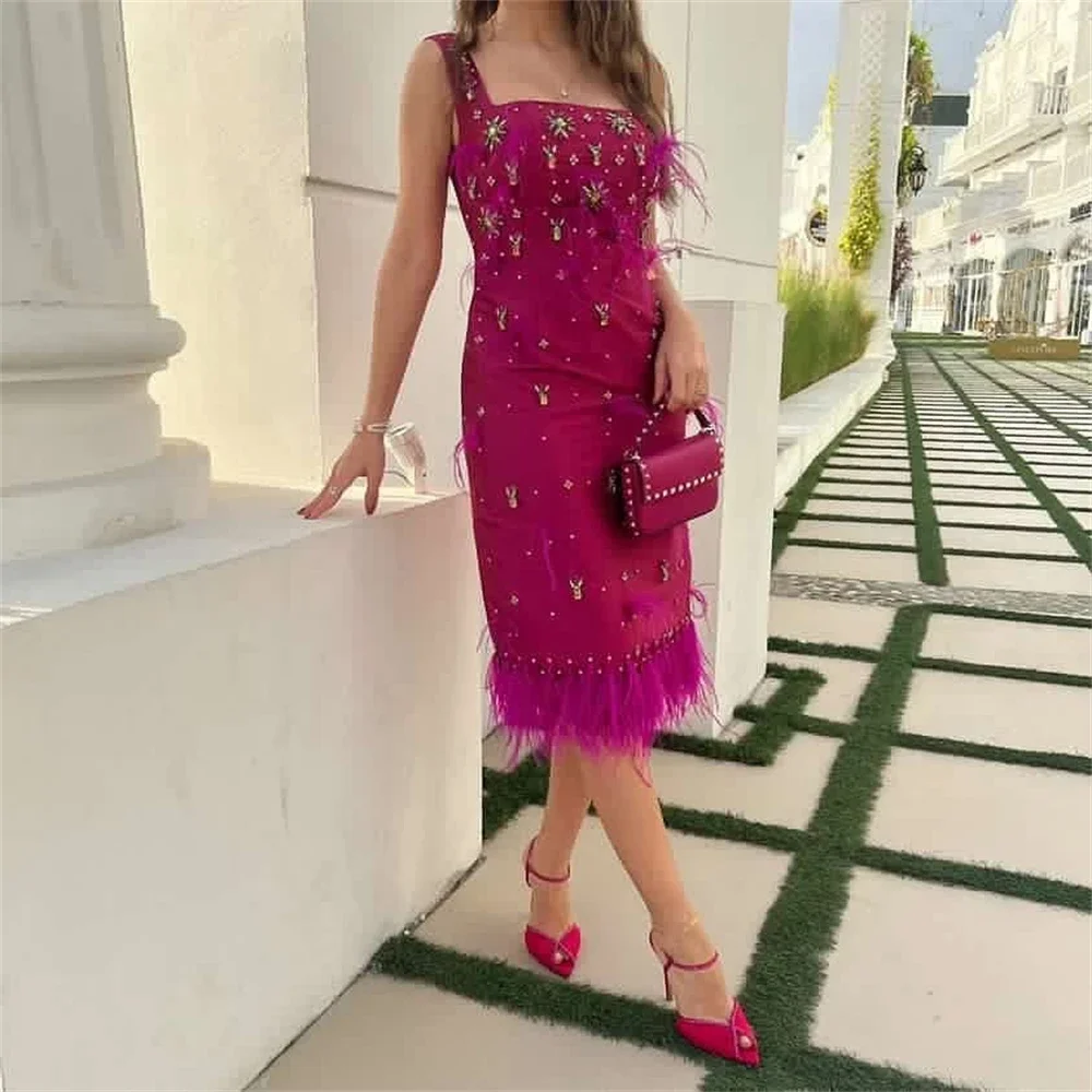 Customized Prom Dresses Exquisite Spaghetti Sheath Cocktail  Sequin Skirts S Occasion Evening Gown فساتين نسائيه سهره  formal dr