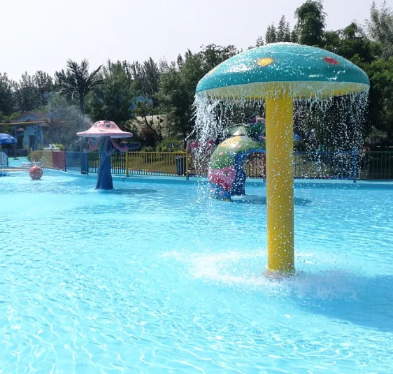 Schwimmbad Frp Wasser Pilz Wasser Park Einrichtungen Wasser Spray Schlagbad