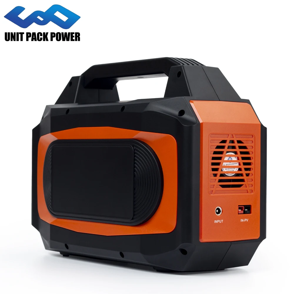 220V Solar Power Bank 407wh 500W Energy System 110000mAh 3.7V Portable Lithium Portable Power Bank For Camping