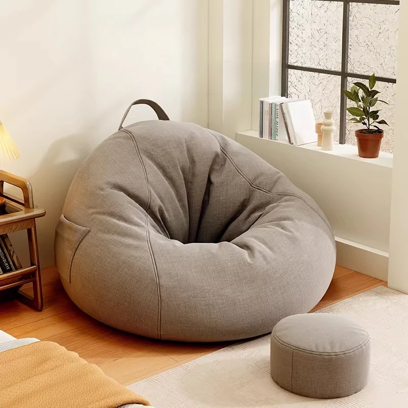 

Offers Lazy Bean Bag Sofas Design Mini Lounge Frameless Cloud Adult Bean Bag Sofas Bubble Low Koltuk Mobilya Hotel Furniture