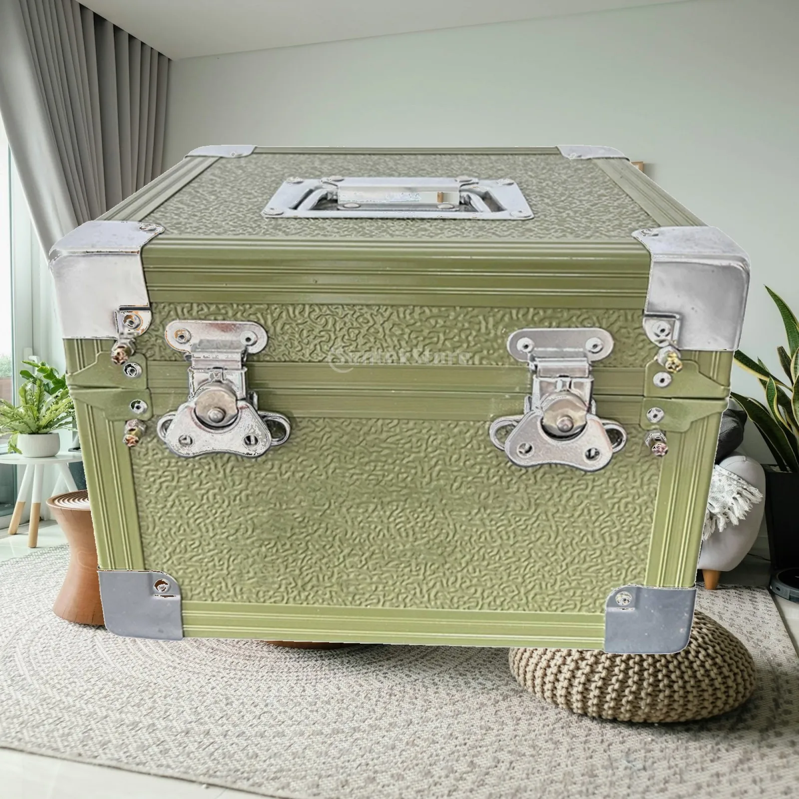 Aluminum Professional Gear Container Crushproof Portable Aluminum Equipment Box