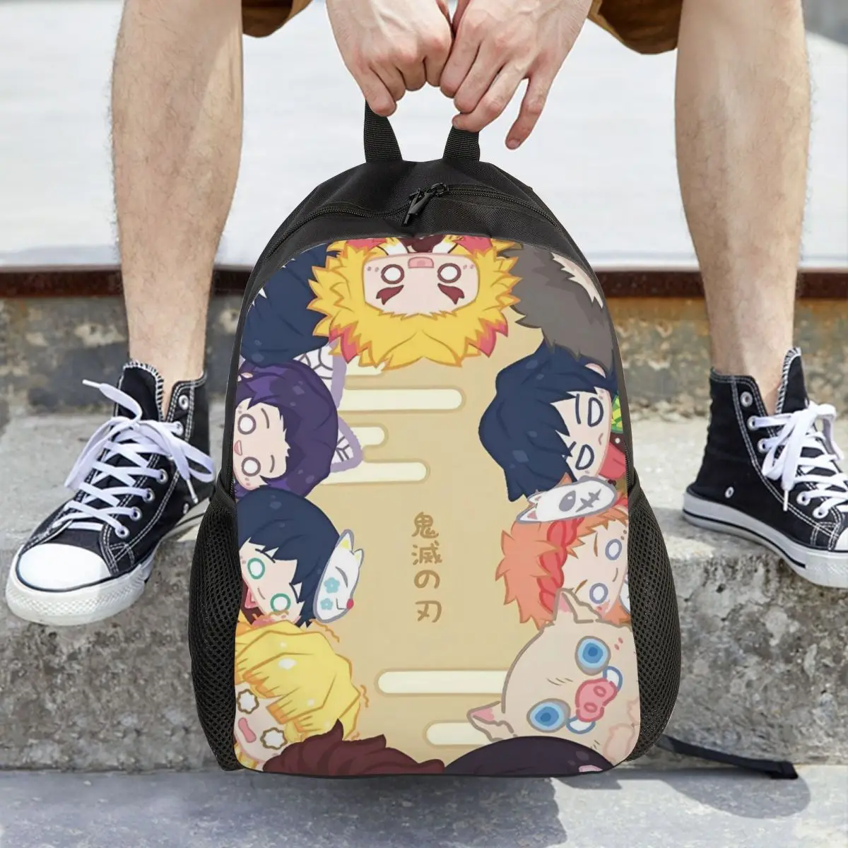 

Demon Slayer Dakimakura Kawaii Anime Backpack for Men Women Cool High School Work Daypack Laptop Computer Shoulder Bag Outdoor