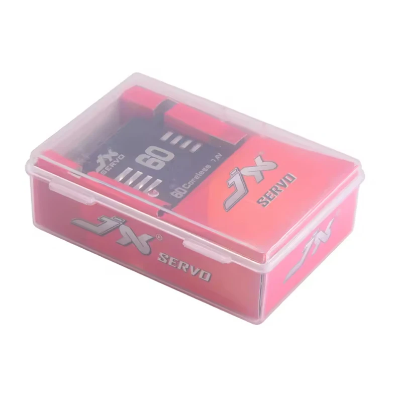 JX B60 C60 Servo de Motor sin escobillas de Metal completo RC 8,4 V 60KG Servo Digital de alto par para modelo de coche RC avión brazo robótico sobre orugas