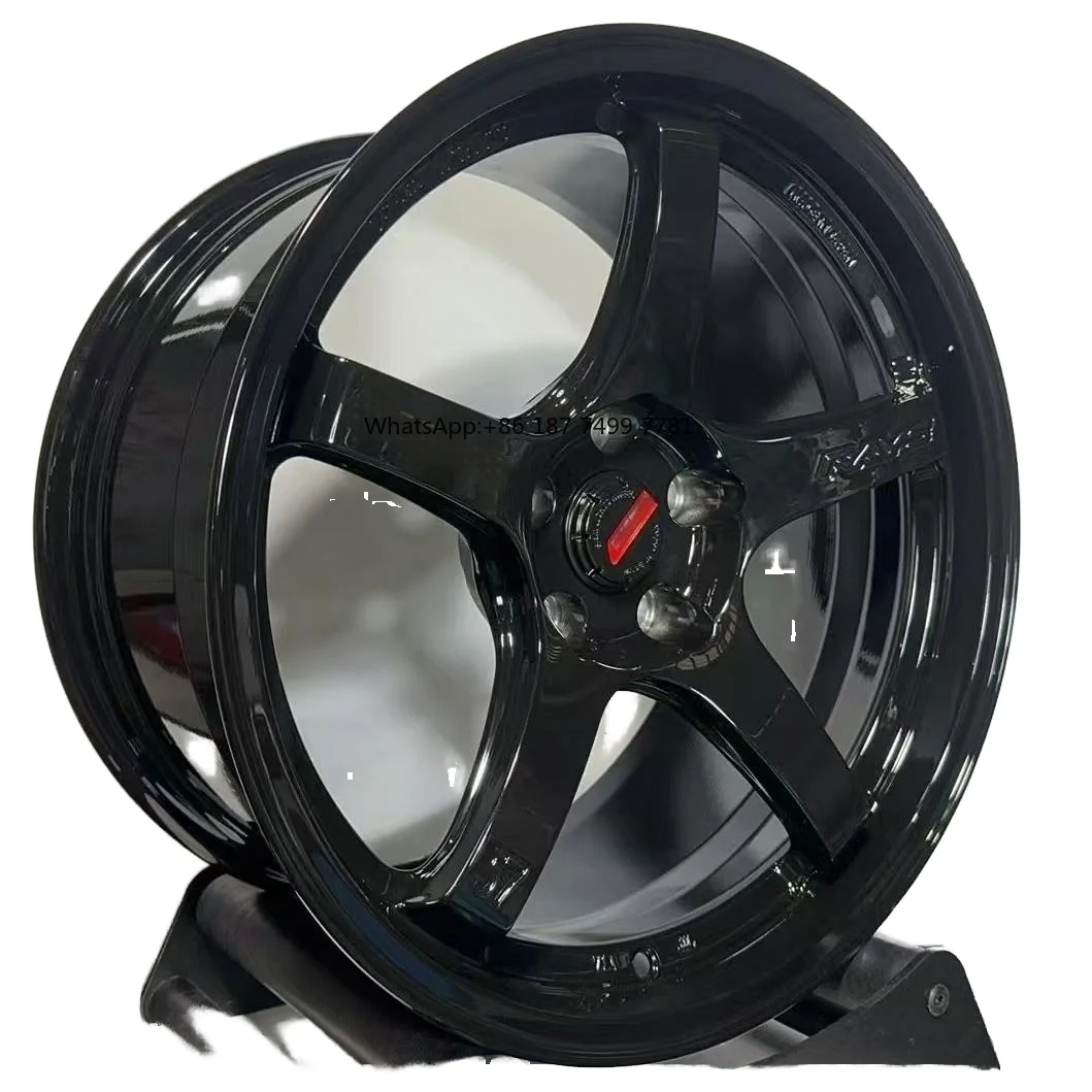 

Custom Gloss Black Aluminum Alloy Forged Wheels 18' 19' 5 Holes 5x100 5x114.3 5*112 New Condition for for . for . Type-R