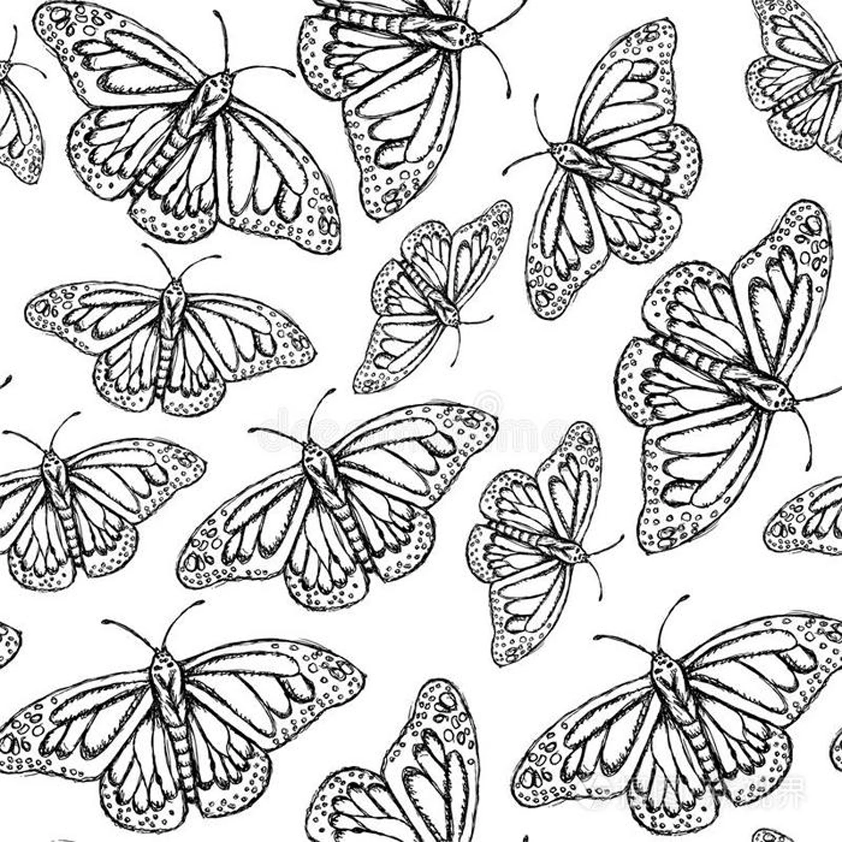 Full Page Butterfly Clear  Stamps Scrapbooking Crafts Decorate Photo Album Embossing Cards Making Clear Stamps New