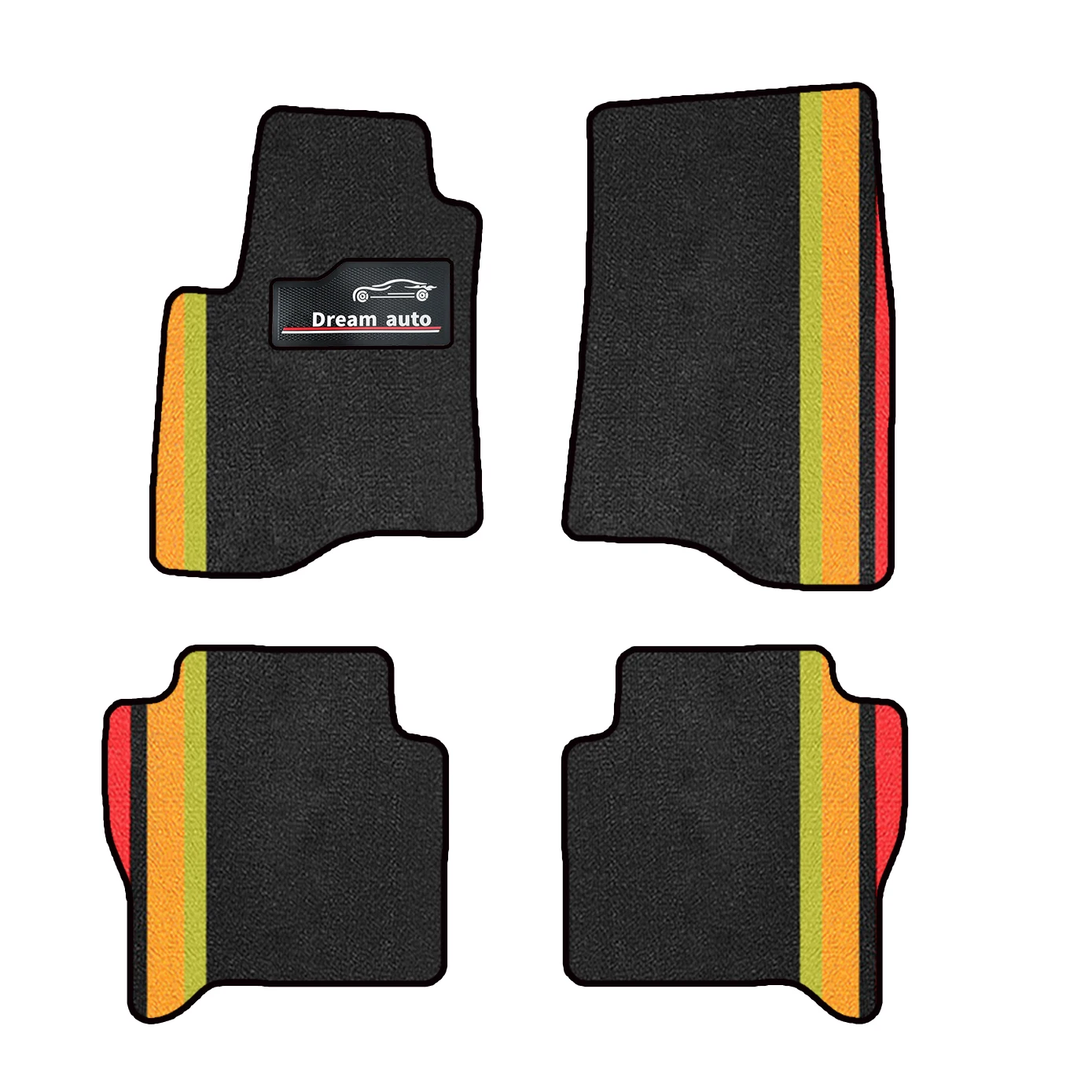 

Car Mats With Buttons For Mitsubishi Pajero 2008–2011 5saat MK4 Montero Shogun V73 short-wheelbase Car-Specific Mats Floor Mats