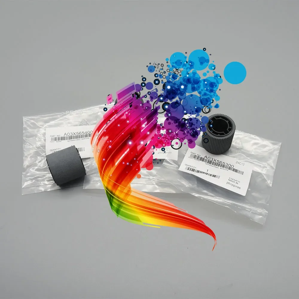 

1X A03X565200 A03X565300 A03X565400 Разделительный ролик подачи звукоснимателя для Konica Minolta bizhub Pro 1050 C5500 C5501 C6500 C6501 C65