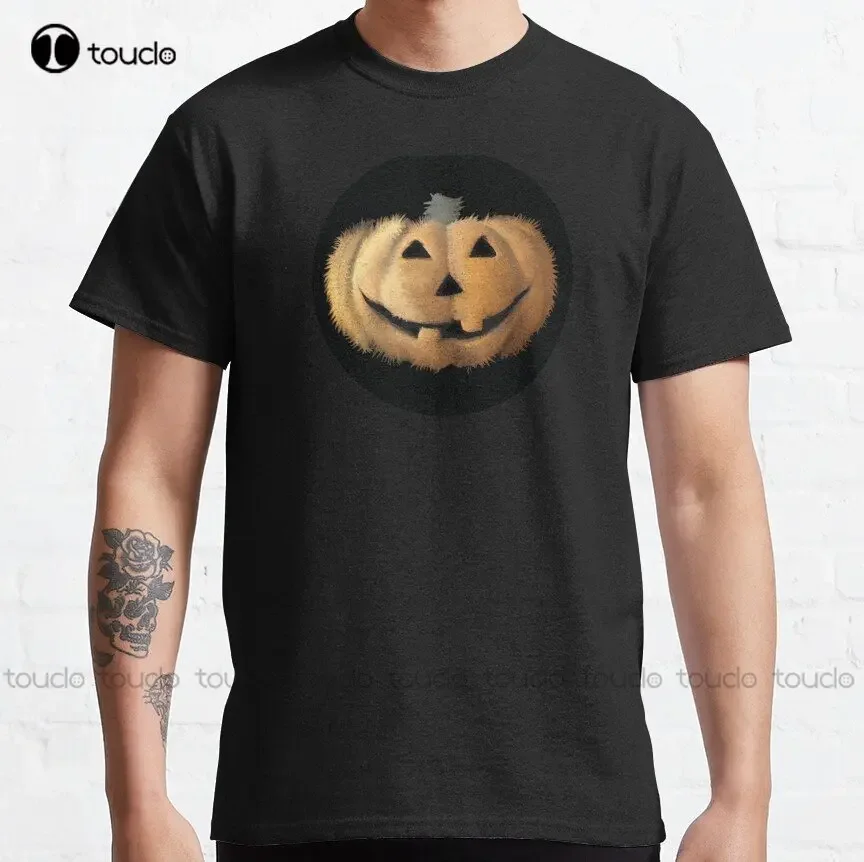 Fuzzy Pumpkin / Halloween Pumpkin Hairy Plush  Hairy Pumpkin Classic T-Shirt Xs-5Xl Unisex