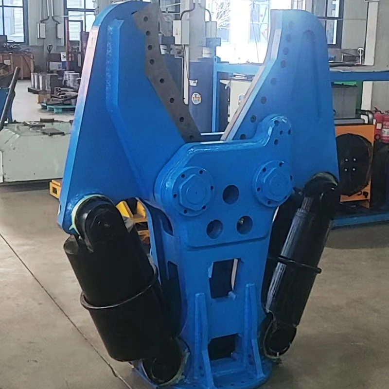 

Hydraulic Shear with Anti-Wear Blades for Continuous Metal Cutting Work