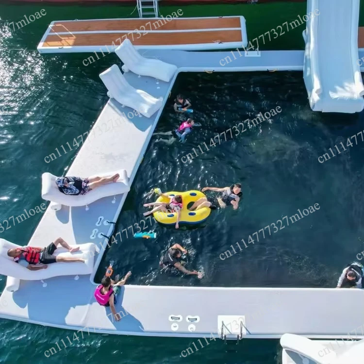 PVC inflatable swimming pool floating water cushion anti-jellyfish net is suitable for oceans/lakes