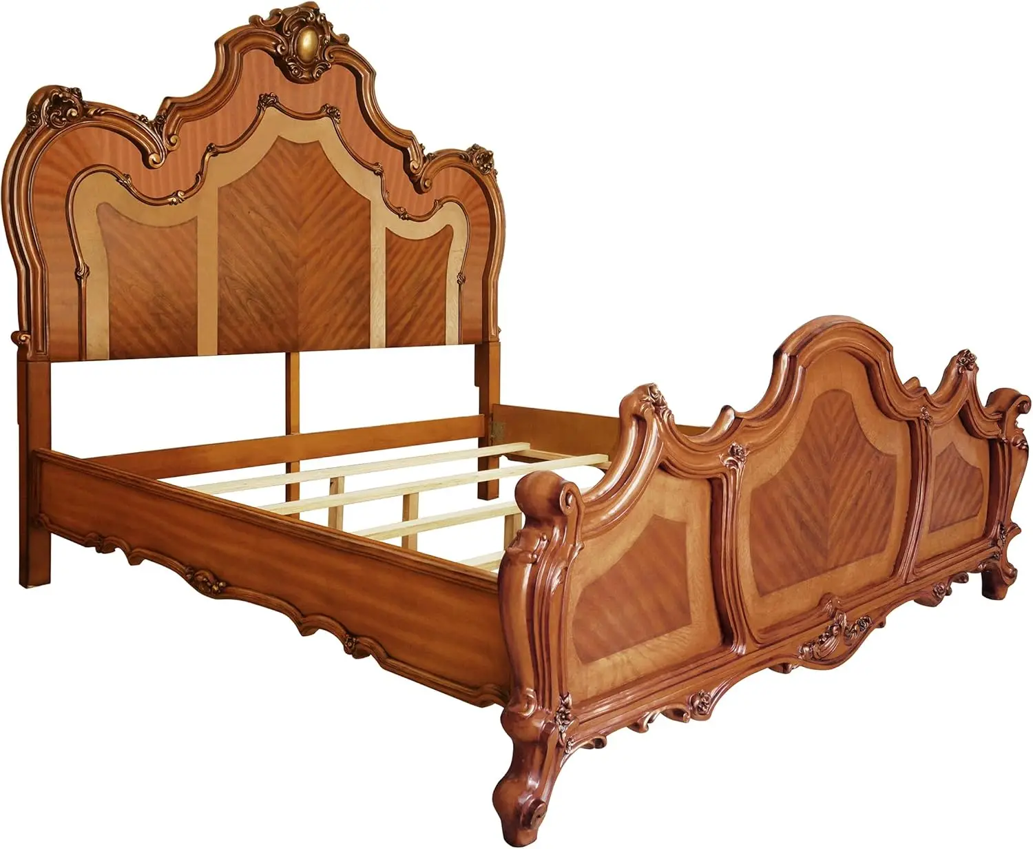 Cama King Califórnia, Móveis De Madeira, Ey Oak