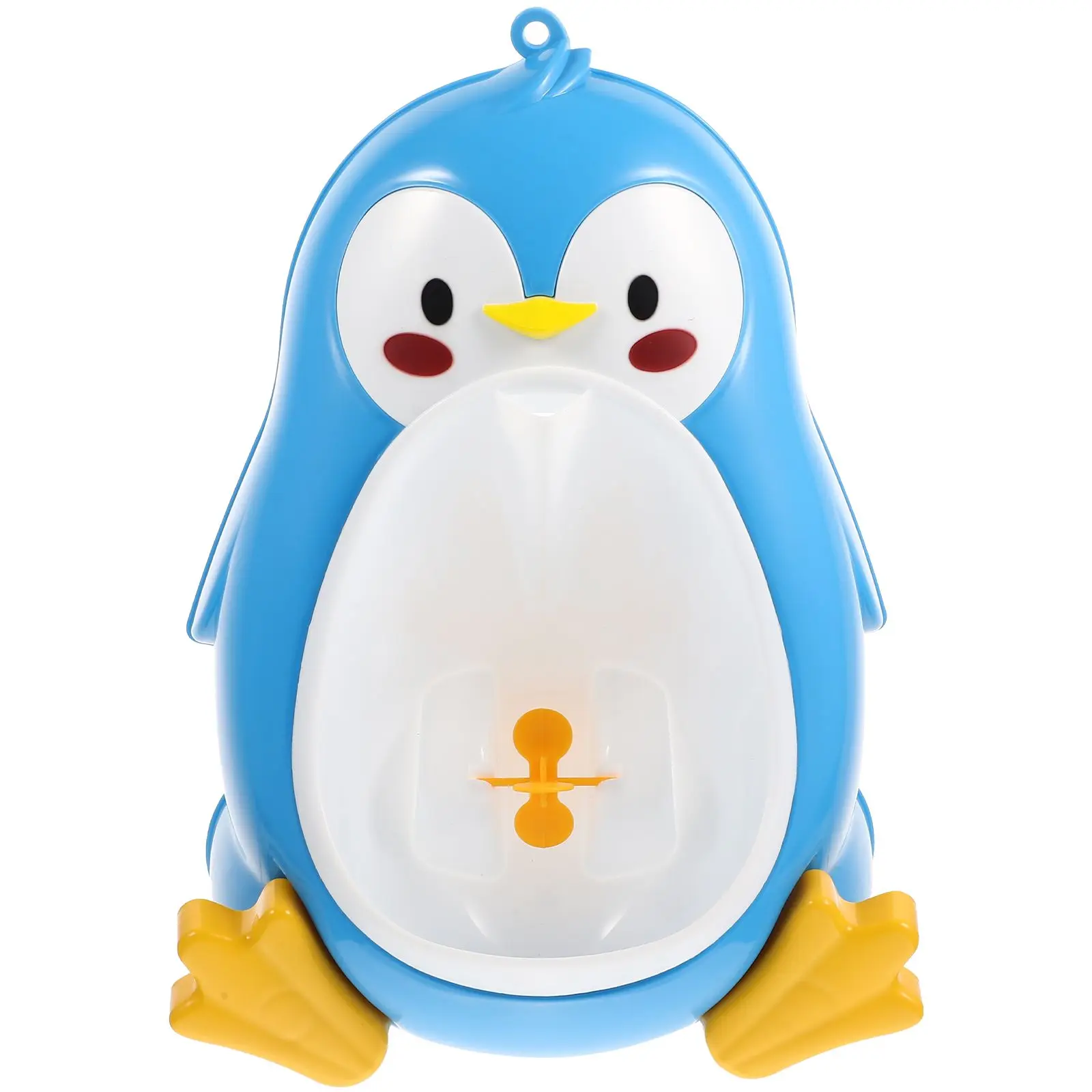 

Toddler Urinal for Boys Kids Penguin Shaped Bathroom Trainer Large Capacity Easy Clean Removable Smooth Tank Adjustable Height