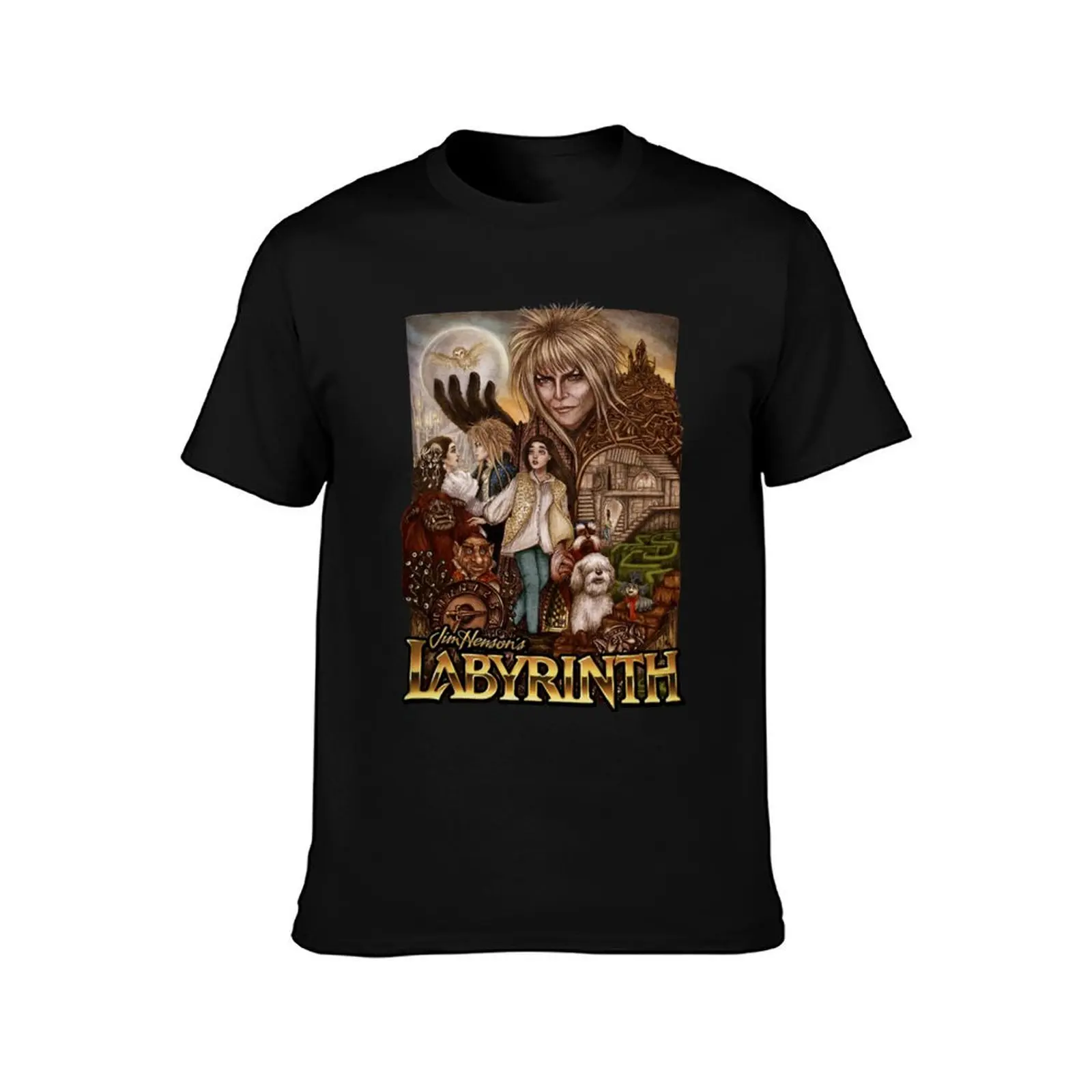 cartoons the labyrinth film idol art gift for fans T-Shirt t shirt for man 100 percent cotton T-Shirt