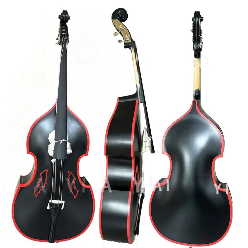 Custom Double Bass Plywood Contrabass Bass 3/4-4/4 Double Bass