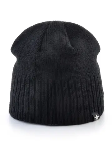 Men's Skullies Beanies Knitted Wool Hats Men Winter Knitting Thick Beanie Hat Double Layer Solid Color Velvet Warm Bonnet Cap