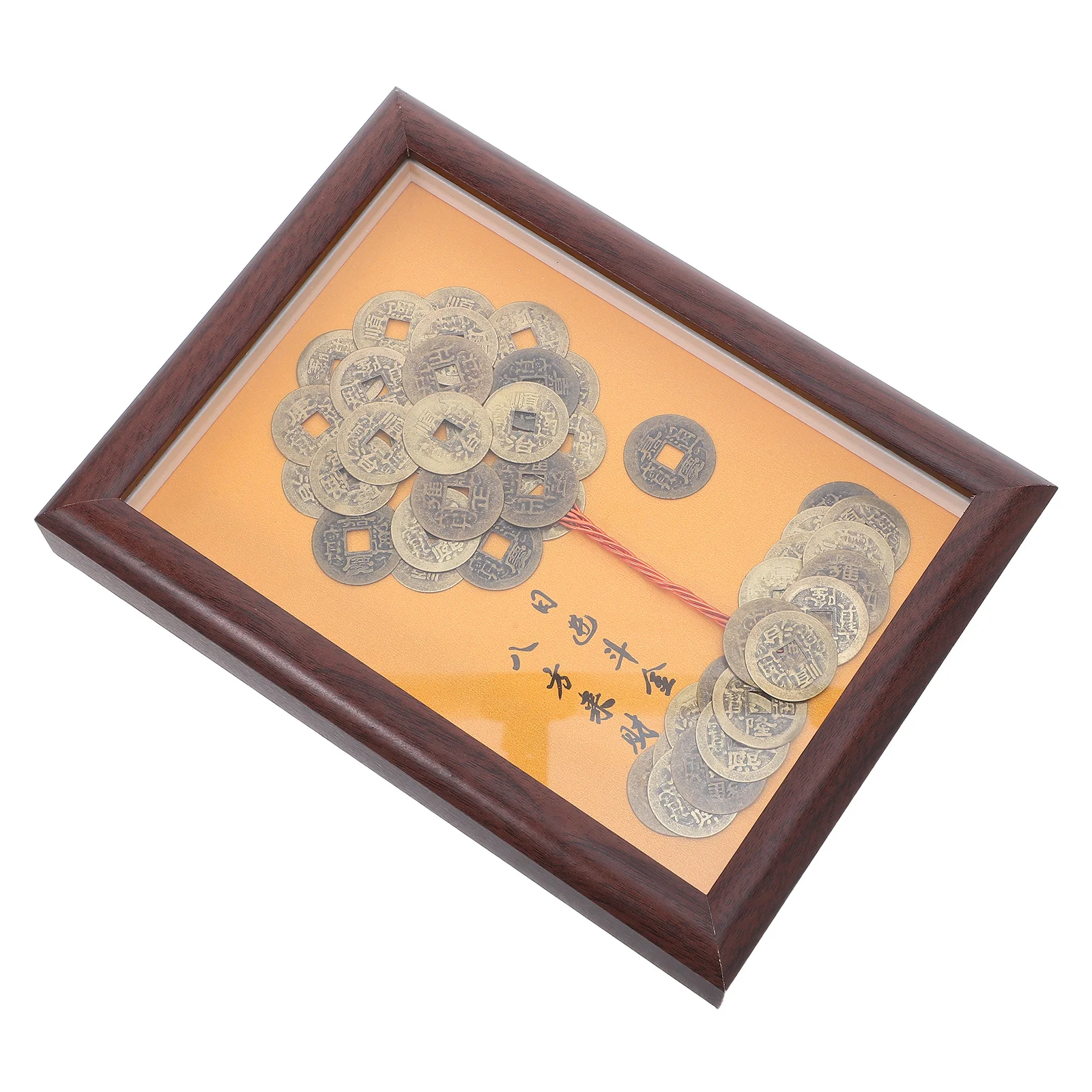 

Money Tree Bonsai Faux Golden Chinese Feng Shui Decor Luck Coin Ornament Wedding Party Centerpiece Artificial Prosperity Statue