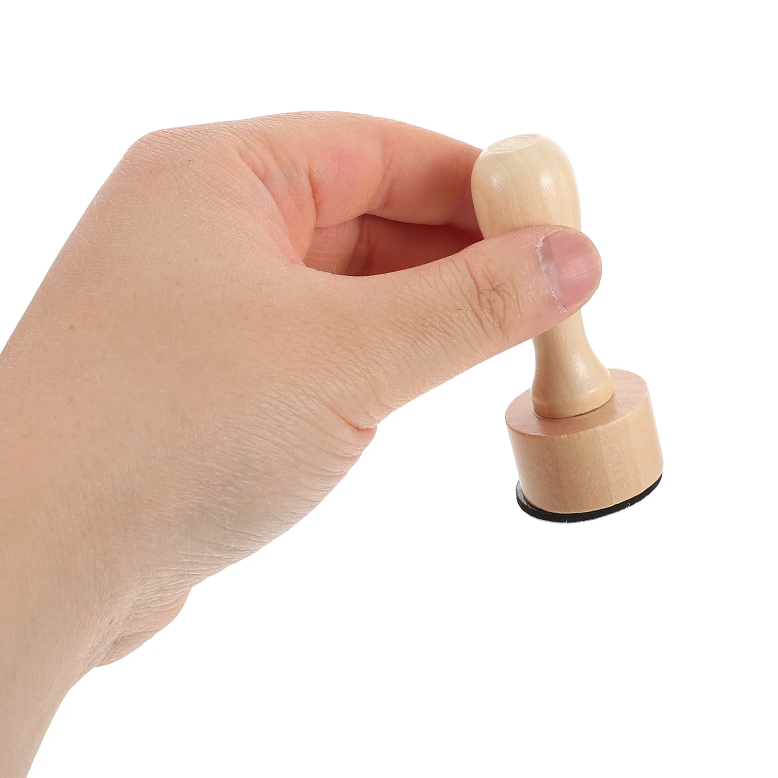 

1 Set Mini Blending Scrapbooking Painting Art Supplies Handle Ink Embossing Stencils Beige Print Stamper Care Tools Stamp Ink