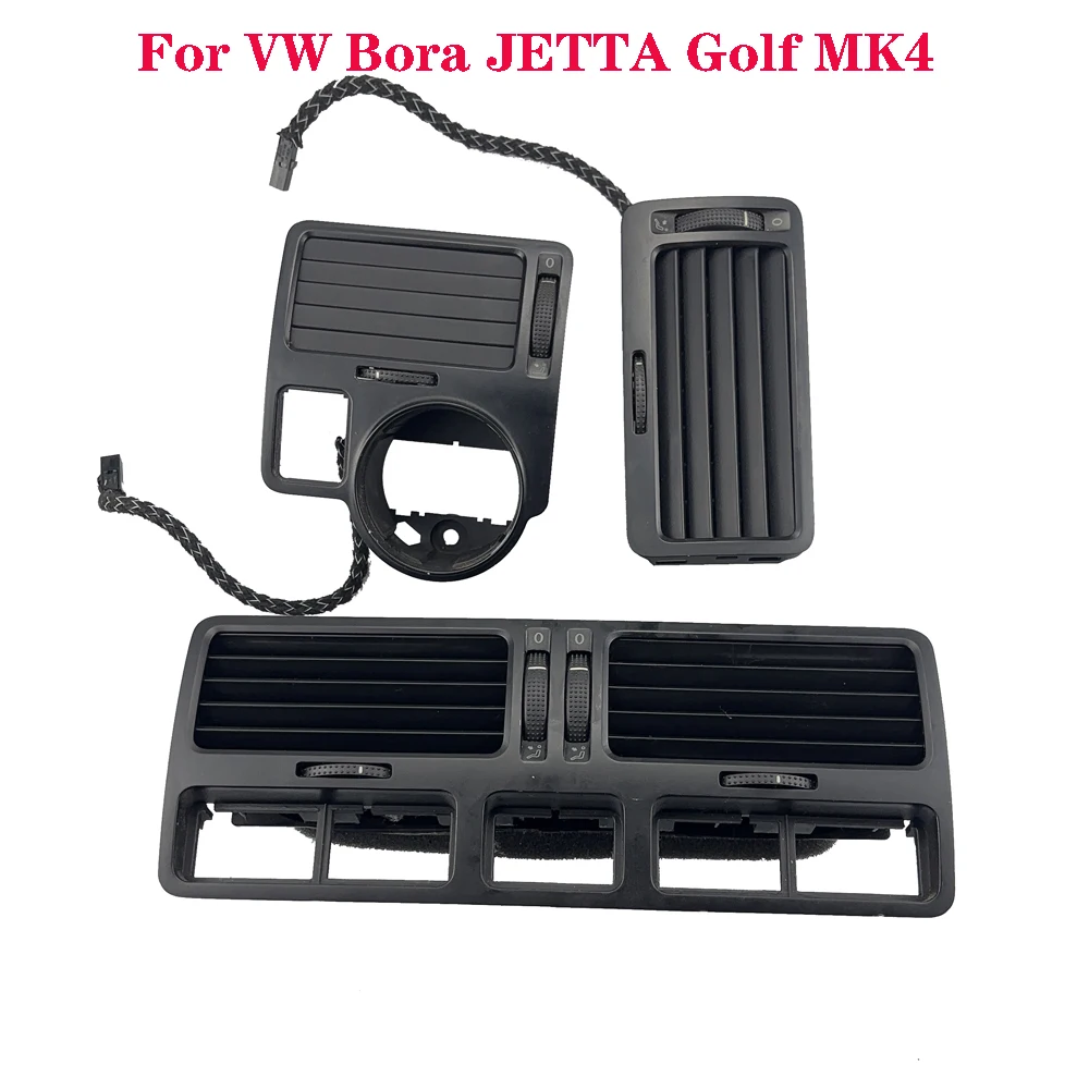 

Genuine Dismount Used Air-conditioning vent A/C Front Dash Center Console Air Vent Outlet For VW Bora JETTA Golf MK4