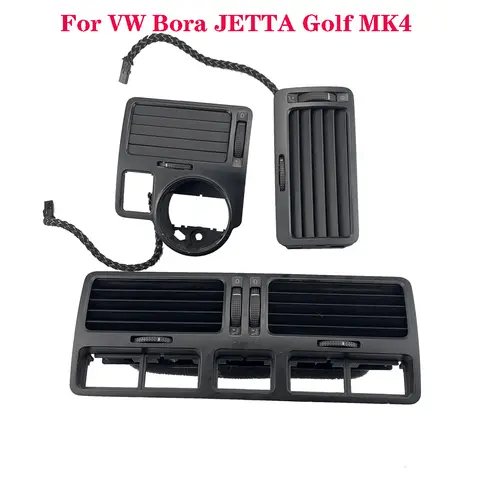 Genuine Dismount Used Air-conditioning vent A/C Front Dash Center Console Air Vent Outlet For VW Bora JETTA Golf MK4