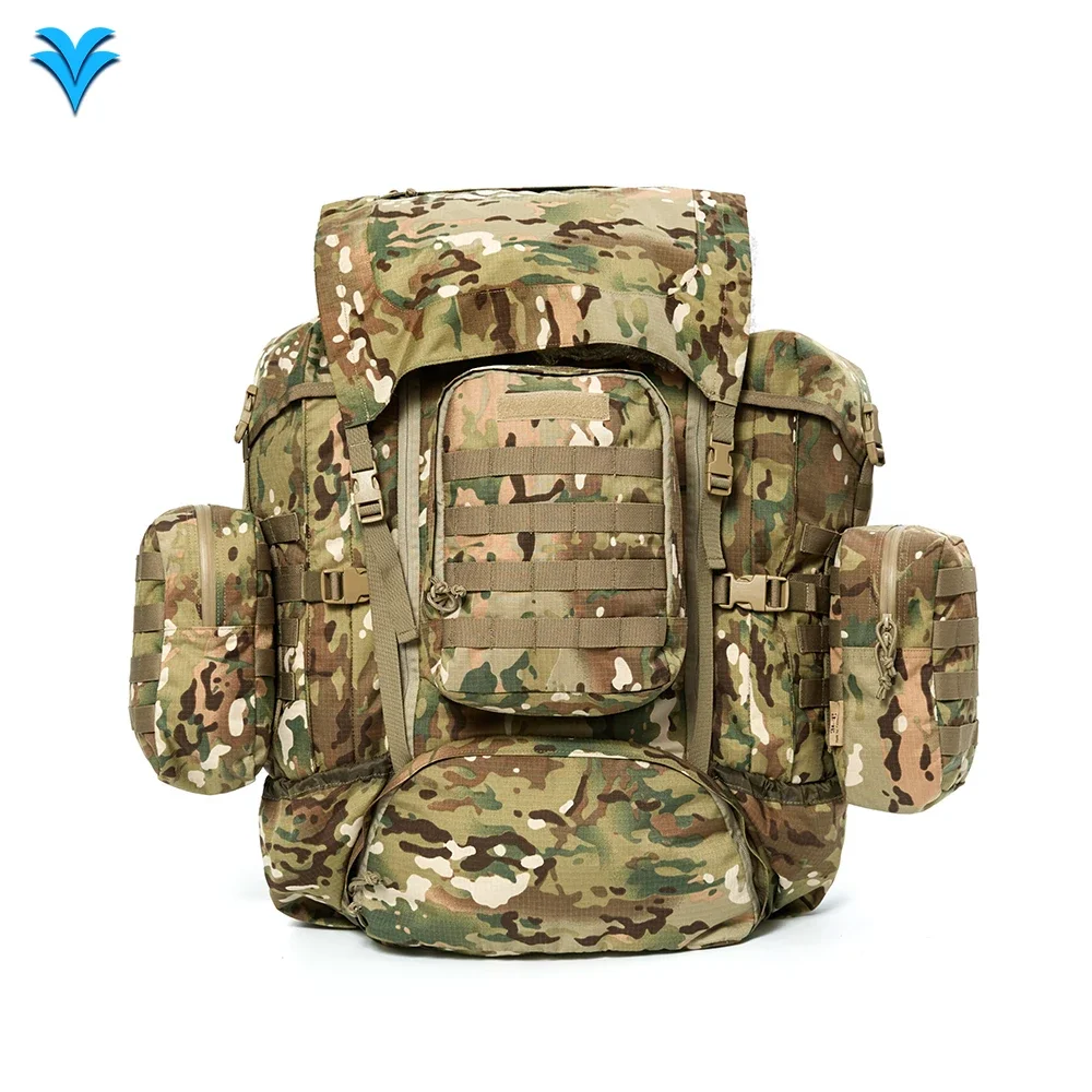 Outdoor Camping Multicam Camouflage Backpack IRAKLIS Rucksack with Aluminum Frame for Hunting