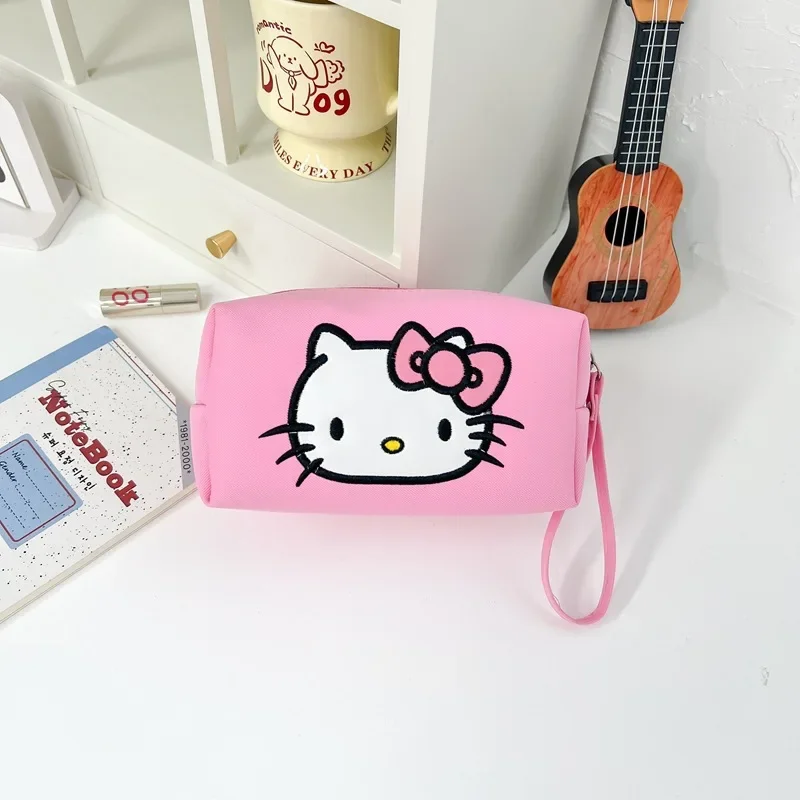 Kawaii Pochacco Cartoon Makeup Bag Sanrio Hello Kitty Hangyodon My Melody Cute Anime Handbag Girl Heart Ins regali per ragazze