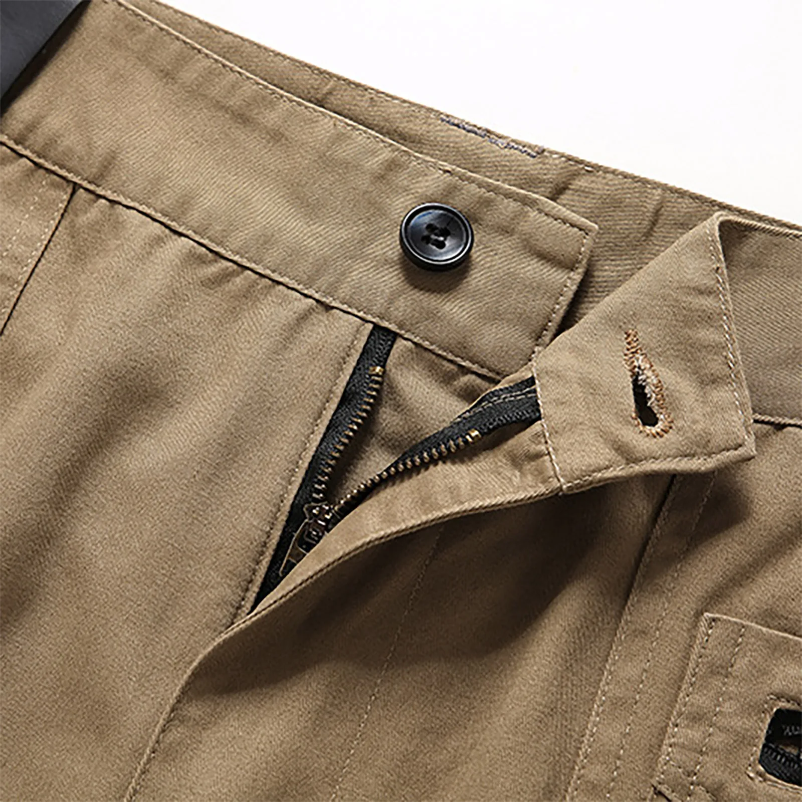 سراويل كارجو كاجوال أحادية اللون للرجال ، وزرة رياضية ، ربيعية ، خريفية ، بنطال رياضي للمشي لمسافات طويلة في الهواء الطلق ، أزياء مناسبة