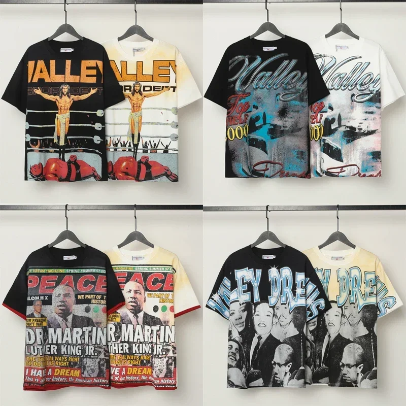 

American Hip-Hop Trendy High-Quality Large Graphic T-Shirt Unisex Daily Casual Short Sleeve Street Fashion Oversized Graphic Tee
