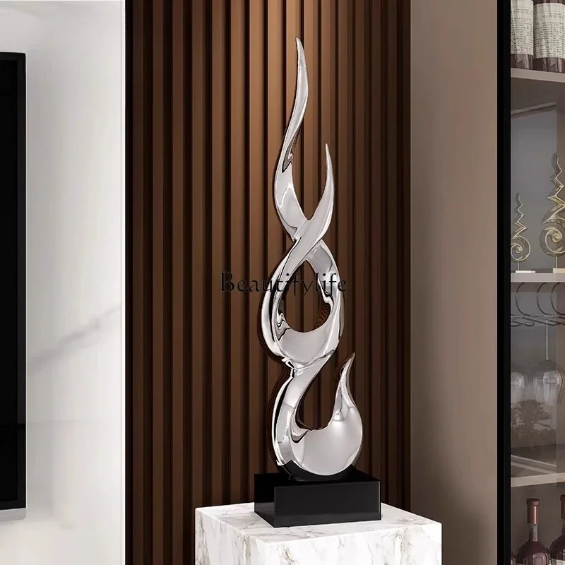 

FG52*Creative art light luxury high-end home office living room TV decoration