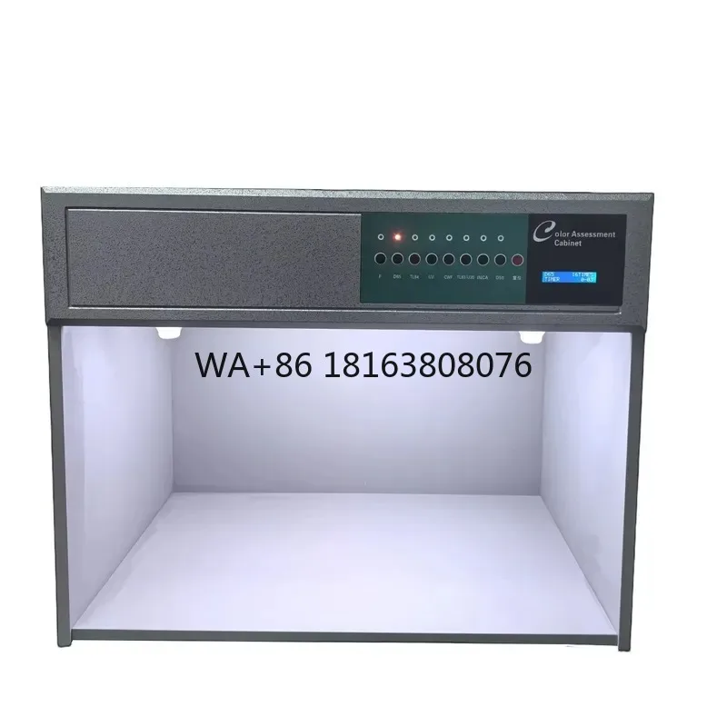 Color Assessment Cabinet 8 Lights Sources D65, TL84, UV, F, A, D50 Standard Light Source Color Matching Cabinet