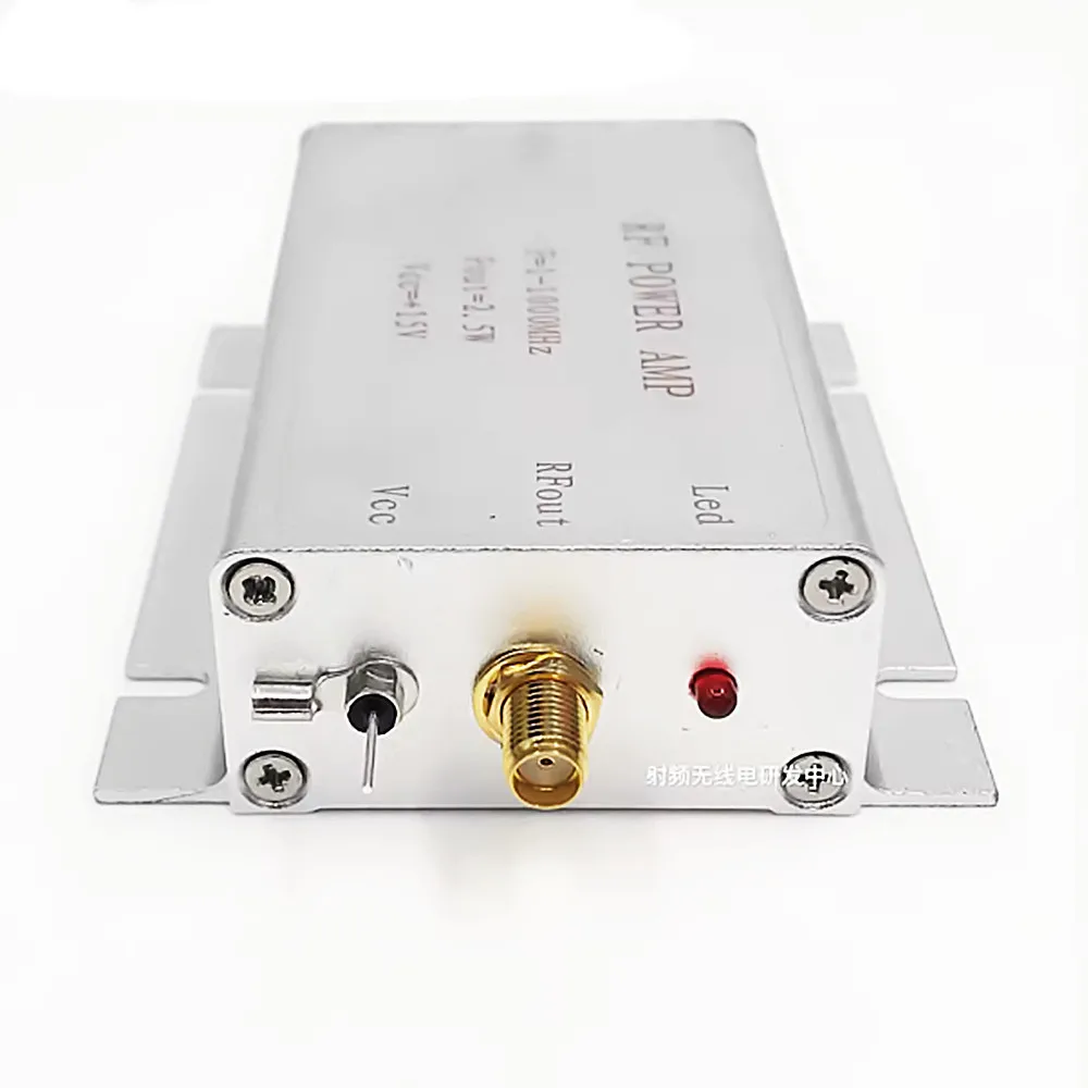 1PCS/LOT Rf broadband power amplifier  1--1000MHz  2.5W Suitable for all kinds of radio transmission