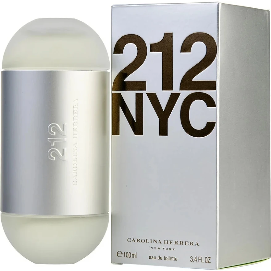 Carolina Herrera 212 Perfume for women Eau De Toilette Spray 100ml