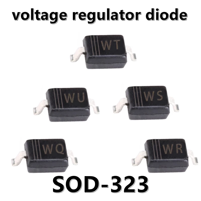 (50pcs) BZT52C24S WO 24V BZT52C22S WN 22V BZT52C39S WT 39V 0805 SMD Voltage Regulator Diode SOD-323