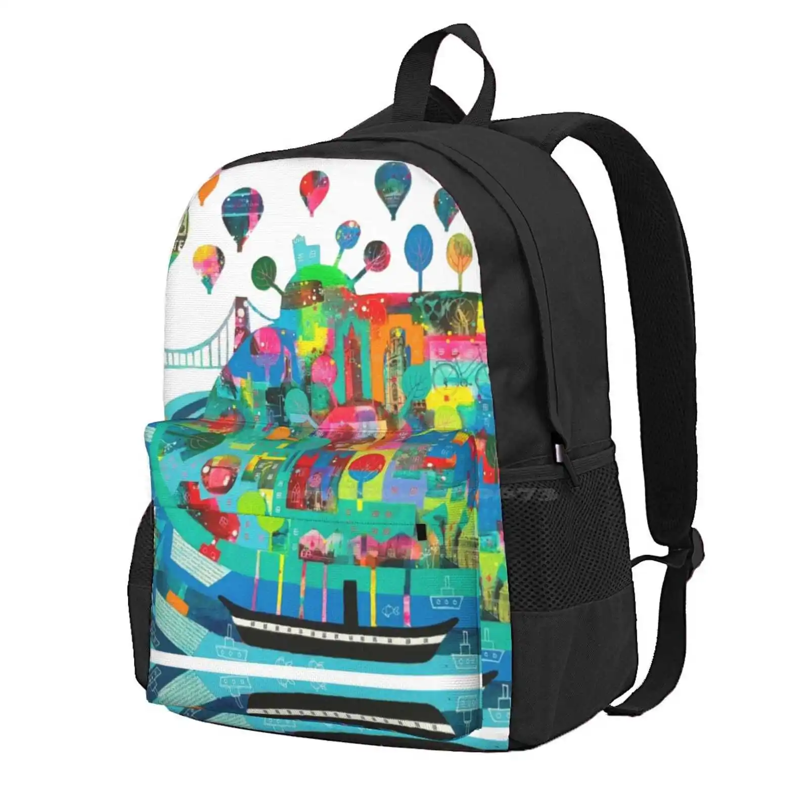 Great Bristol Hot Sale Schoolbag Backpack Fashion Bags Clifton Hot Air Balloons Ss Great Britain Boats Clifton Suspension