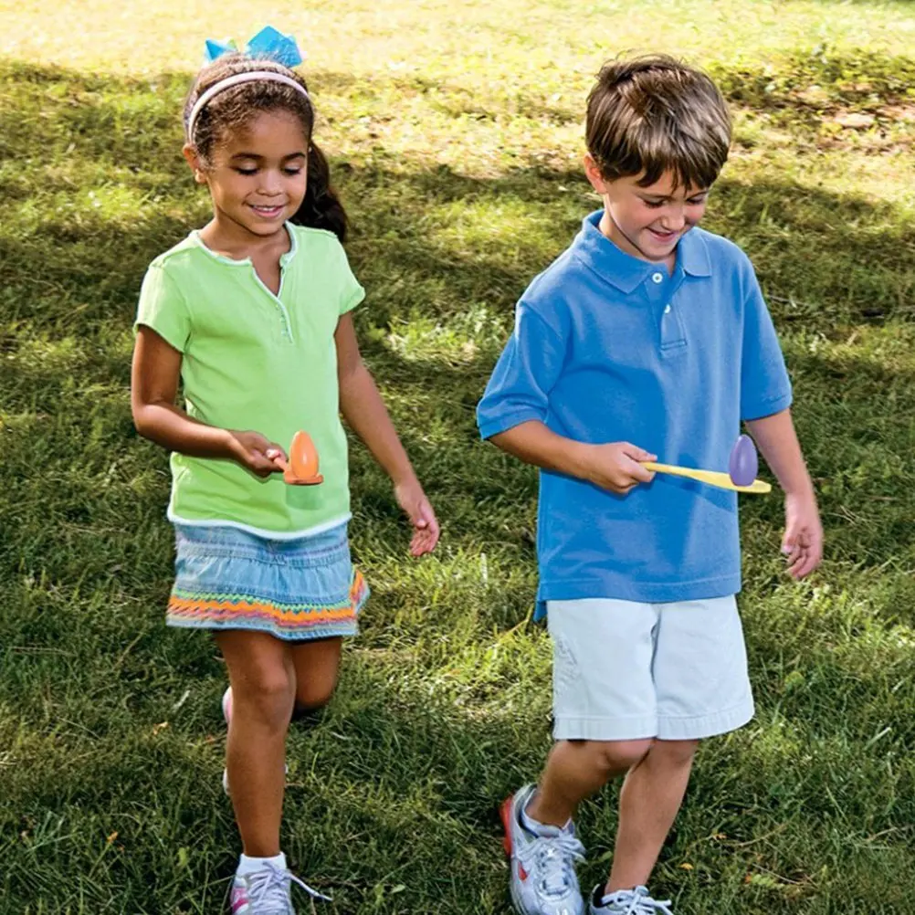 

12Pcs Balance Stick Game Egg Relay Set Fun Challenge for Kids Adults Family Picnic Birthday Office Barbecue Race