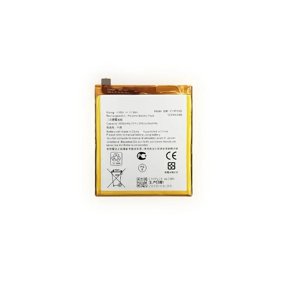 C11P1702 Replacement Battery For ASUS ZenFone V V520KL / Live V500KL A006 A009 Built-in Mobile Phone New Batteries +Tool