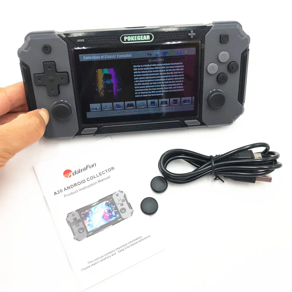 Retro games preinstalled HD handheld N64 console