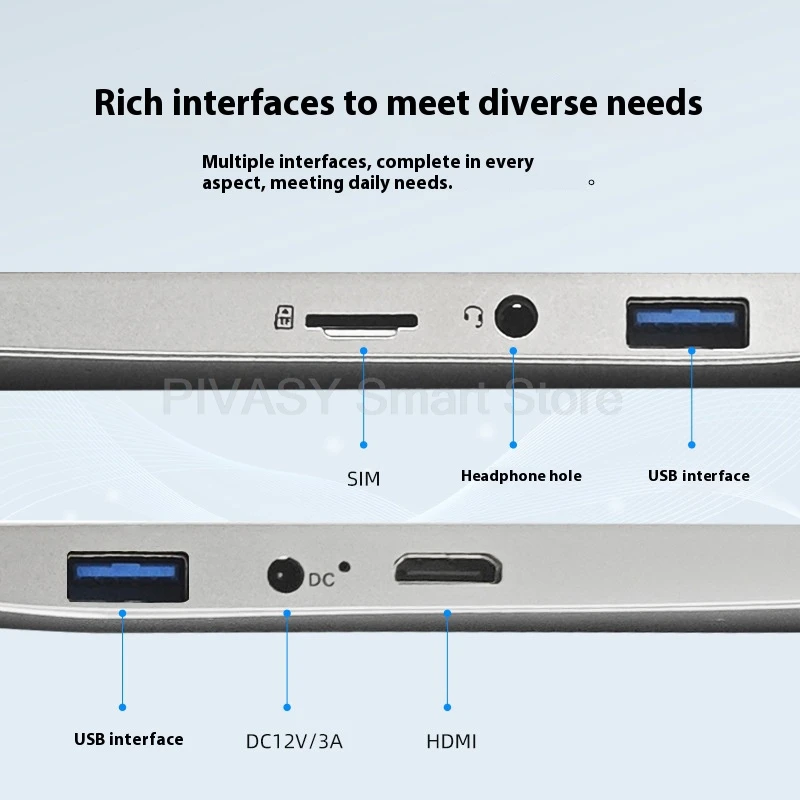 แล็ปท็อปธุรกิจนักเรียนขนาด 15.6 นิ้ว Intel N95 1920*1080 IPS ปลดล็อคลายนิ้วมือ BT5.0 WiFi5 อายุการใช้งานแบตเตอรี่ยาวนานสำหรับสำนักงานนักเรียน