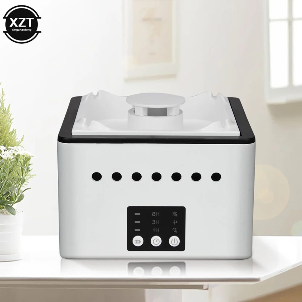 

8000mAh Air Purifier Ashtray Second-hand Smoke Purifier Home Office Desktop Advanced Ceramic Ashtray Negative Ion Purifier 차량용품