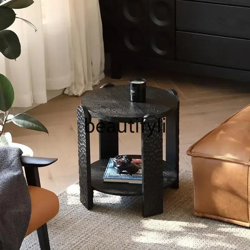 

Q181 American sofa side several small apartment living room combination French homestay model room negotiation table