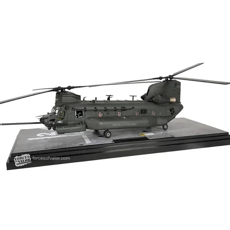 New DieCast 1:72 Scale USA MH47G MH-47G CH-47 Chinook Twin-rotor Heavy Helicopter Alloy Aircraft Model Military Collection Toy