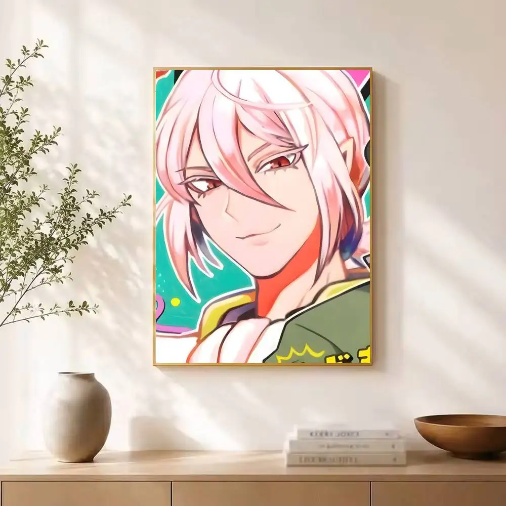 Welcome to Demon School! Iruma-kun Alice Asmodeus Poster Waterproof Wall  Sticker For Bar  Vintage Decor High Quality Print Gift